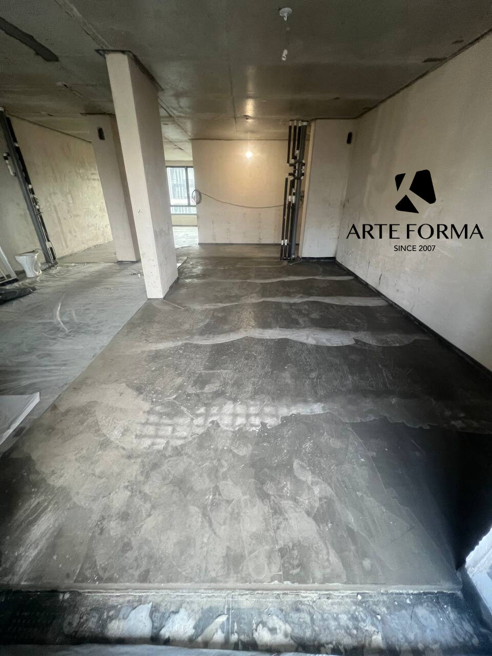 Стяжка и основание